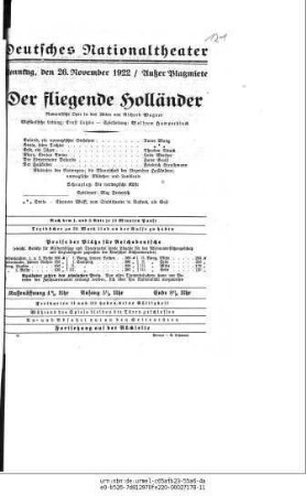 Der fliegende Holländer