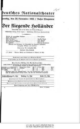 Der fliegende Holländer