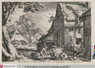 [Der verlorene Sohn als Schweinehirt; Prodigal Son as Swineherd]