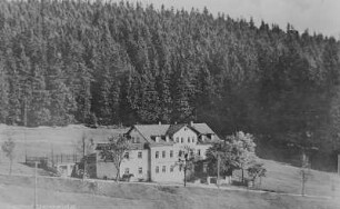 Postkartenansicht eines Gasthofes in Steinheidel, Ortsteil von Breitenbrunn : Postkartenansicht eines Gasthofes in Steinheidel, Ortsteil von Breitenbrunn