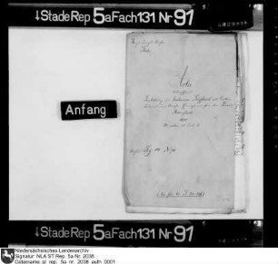 Gesuche des Zacharias Seyfridt um Bestallung zum Kontributions- und Akziseeinnehmer in der Börde Bramstedt bzw. Beverstedt