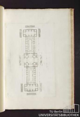 Pl. 1. 3eme grand prix propose par l'academie en 1794 et remporté par Mr Bénard.