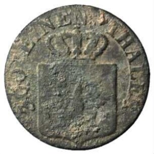 Fundmünze, Pfennig, 1840