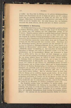 Volkshochschulen in Württemberg