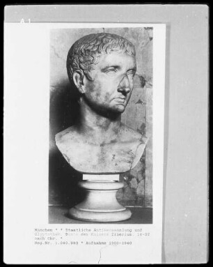 Büste des Kaisers Tiberius