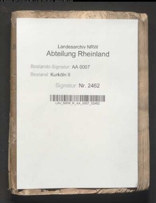 Rentbuch von Odenkirchen