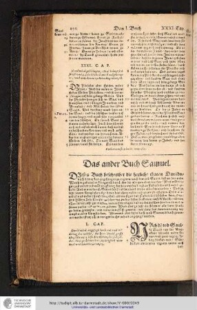 Das ander Buch Samuel.