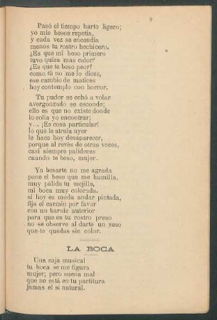 La boca