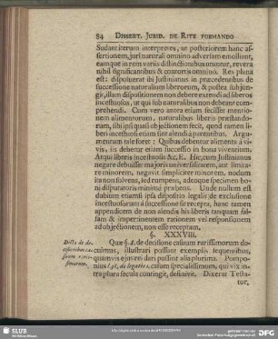 §. XXXVIII. Dicta de decisionibus casuum rarissimorum