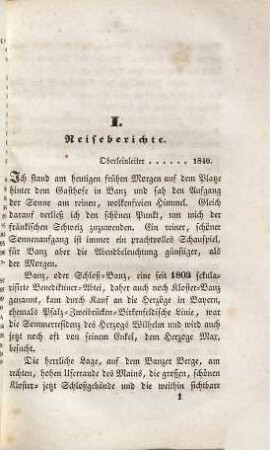 Die Fränkische Schweiz : Taschenbuch für Reisende