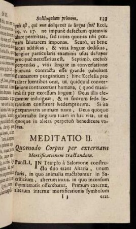 133-141, Meditatio II; ...