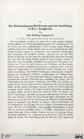 25: Die Weltanschauung Beethovens und ihre Gestaltung in der 7. Symphonie