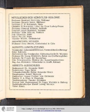 Ausstellungsleitung