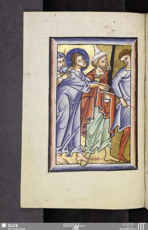 Miniatur (Gefangennahme Christi)