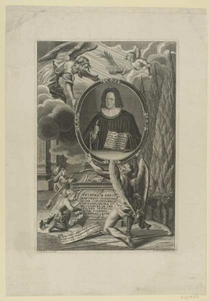 Bildnis des Friderich Ernst Hartmann