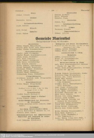 Gemeinde Marienthal