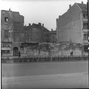 Negativ: Gelände, Hauptstraße 75, 1952