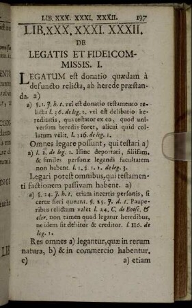 Lib. XXX. XXXI. XXXII.