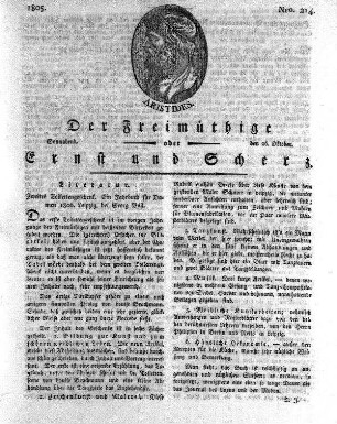 Nro. 214, Sonnabend den 26. Oktober