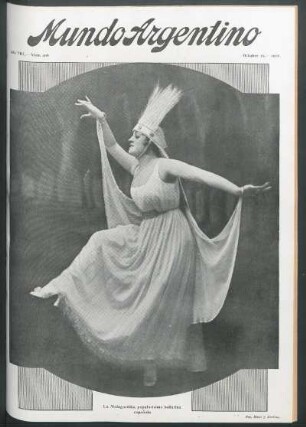 La Malagueñita, popularísima bailarina española [Fotografía]