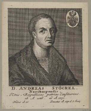 Bildnis des Andreas Stöckel