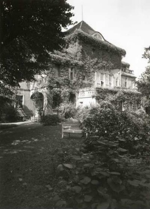Gutshaus Strauch, Gartenseite