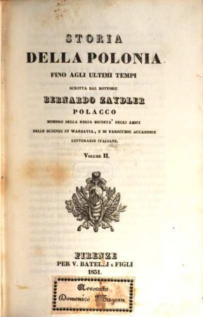 Storia della Polonia : fino agli ultimi tempi, 2