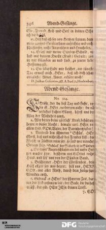 Abend-Gesänge.