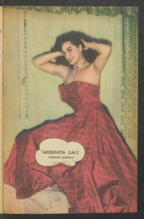 Morenita Galé (cantante melódica - [Fotografía]