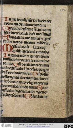 [Psalmus] lxxxviii.