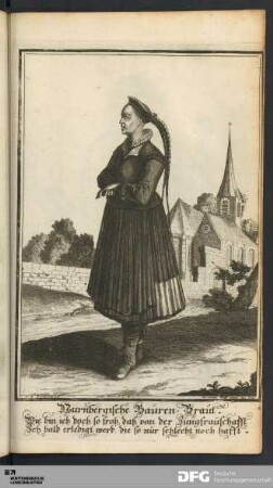 Nürnbergische Bauren-Braut.