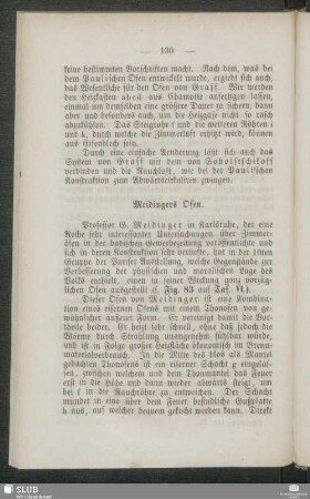 Meidingers Ofen