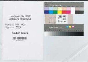 Entnazifizierung Georg Gerber, geb. 00.00.0000 ()
