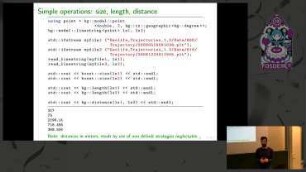 Spatial trajectories in Boost Geometry