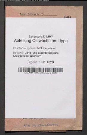 Erblasser: Kleine, Johann: