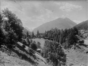 Vissoie : Vissoie im Val d'Anniviers
