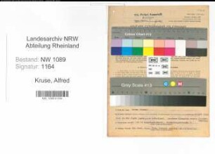 Entnazifizierung Alfred Kruse , geb. 05.05.1908 (Dolmetscher)