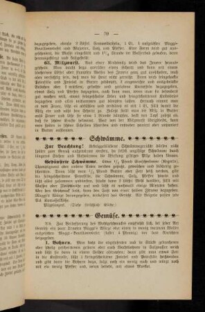 59-65, Gemüse