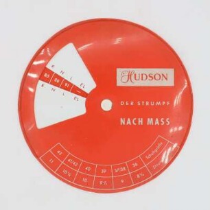 Hudson Maßscheibe
