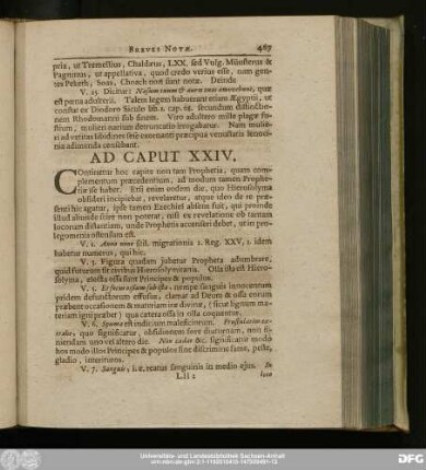 Ad Caput XXIV.