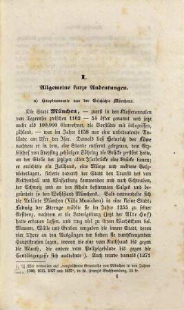 Acht Tage in München : eine kurzgefaßte Beschreibung der in dieser Hauptstadt befindlichen Sehenswürdigkeiten, als unentbehrliches Handbuch für jeden Fremden ; mit vielen xylographischen Vignetten und einem Plane der Stadt
