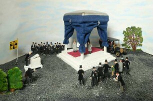 Diorama "Eröffnung Großschifffahrtsweg Berlin-Stettin"