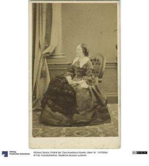 Porträt der Clara Anastasia Novello