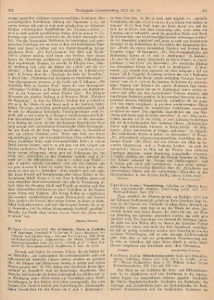 594-595 [Rezension] Kirchner, Joachim, Bibliothekswissenschaft