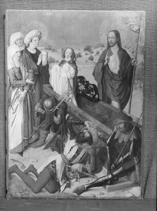 Passionsaltar der Sammlung Lyversberg — Auferstehung Christi