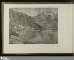 Genfer See mit Dent du Midi