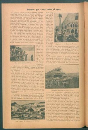 Pueblos que viven sobre el agua