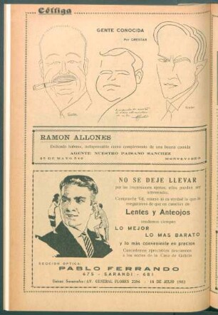 Gente conocida [Caricaturas]