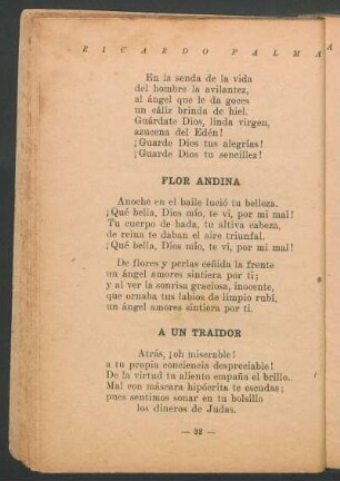 Flor andina