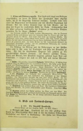 B. West- und Nordwest-Europa